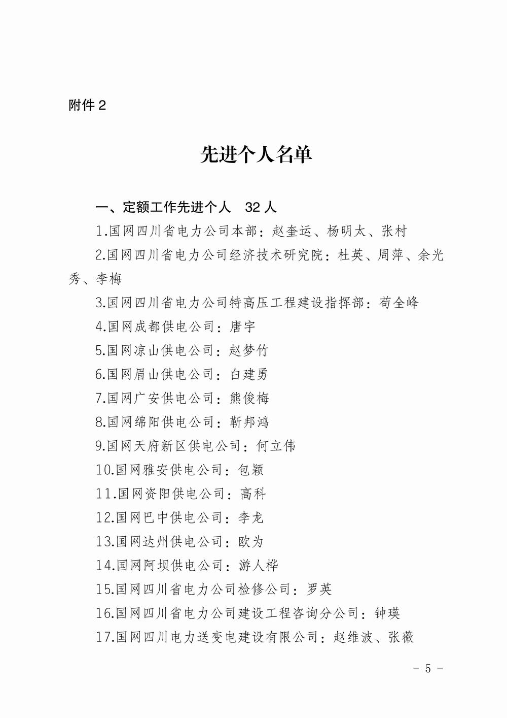 川電(diàn)定〔2020〕3号（四川電(diàn)力建設定額站關于表彰 2019年度電(diàn)力工程造價與定額管理(lǐ)先進單位和(hé)先進個(gè)人(rén)的決定_頁面_5.jpg